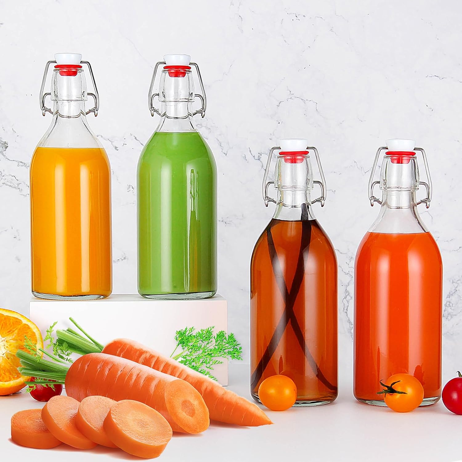 Swing-Top Bottles for Homemade Soda and Kombucha: What the Specs Actually Mean